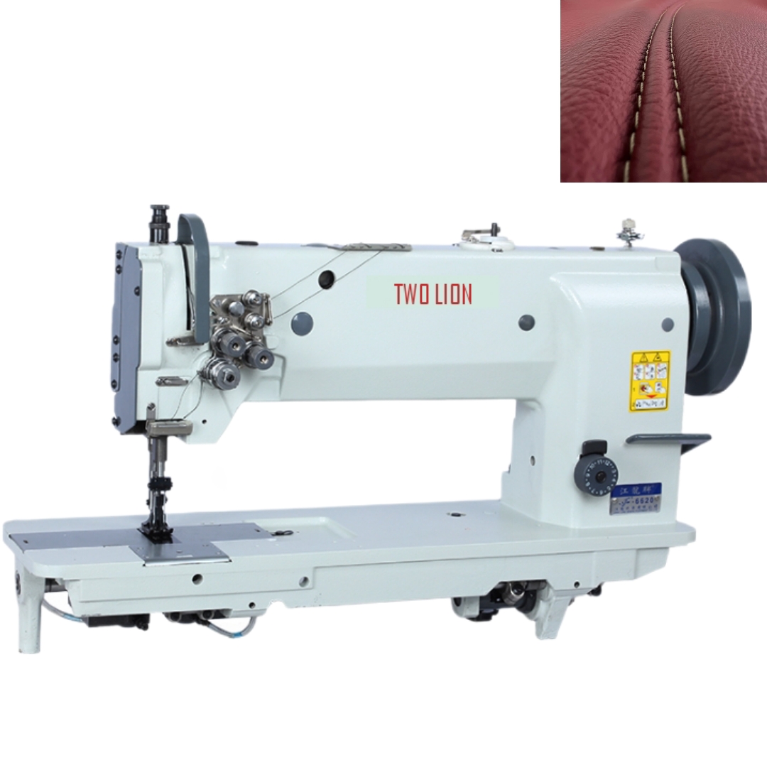 Two Lion Double Needle Walking Foot Machine