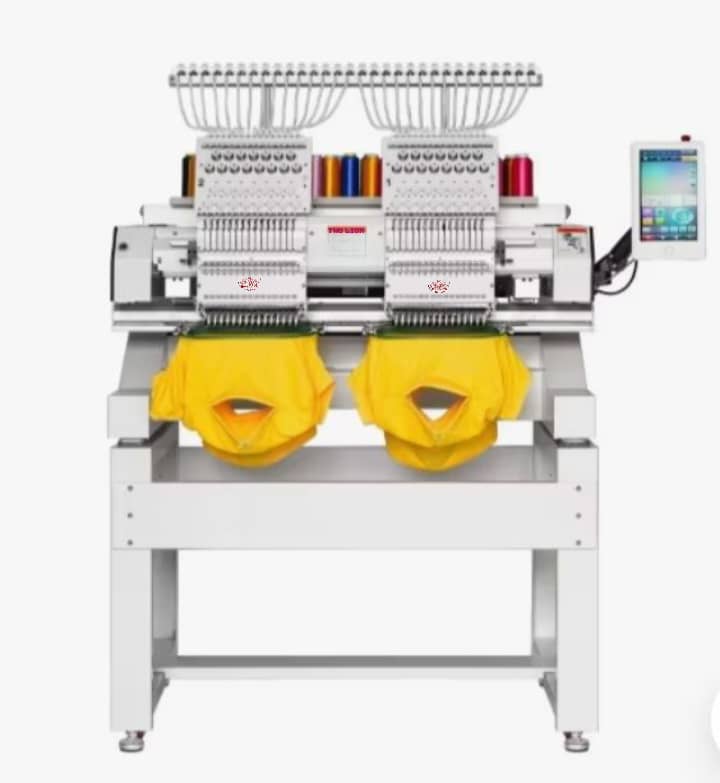 TWO LION EMBROIDERY/MONOGRAM MACHINE 